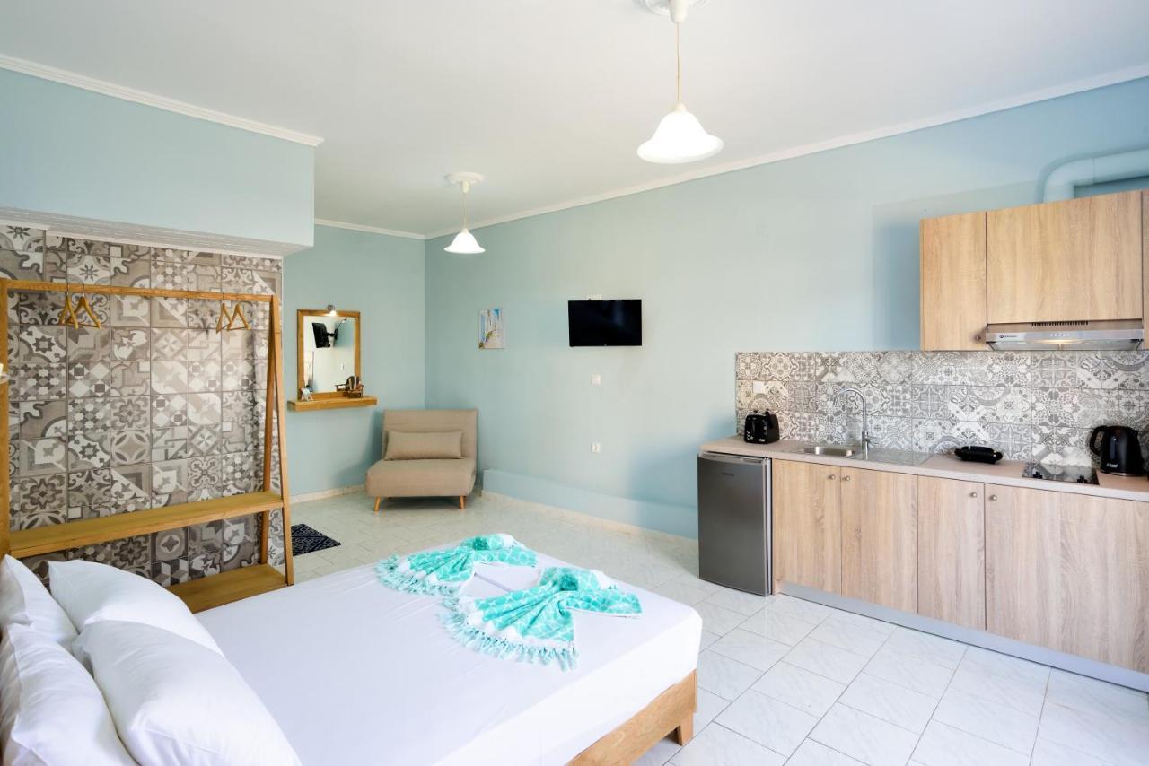 Katerina Apartments Kato Daratso Luaran gambar