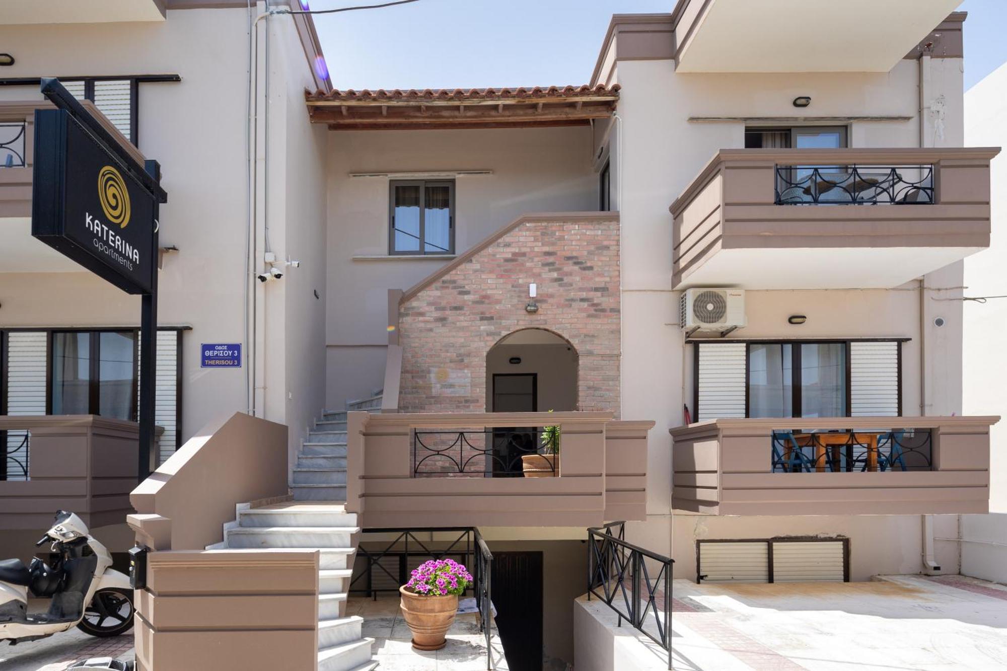Katerina Apartments Kato Daratso Luaran gambar