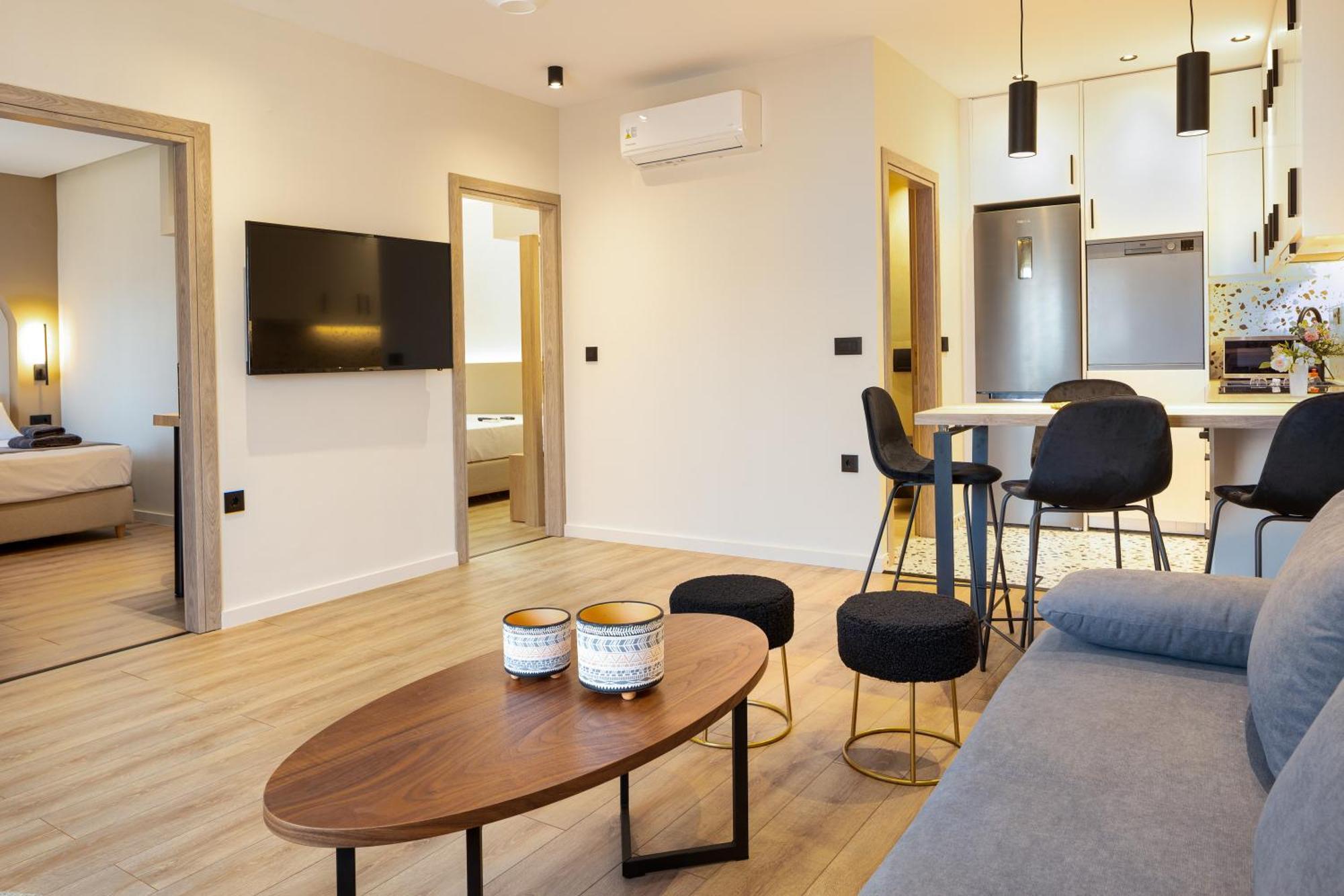 Katerina Apartments Kato Daratso Luaran gambar