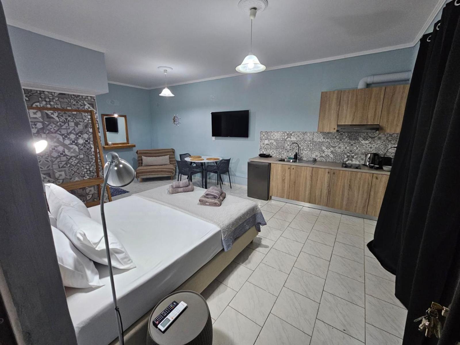 Katerina Apartments Kato Daratso Luaran gambar