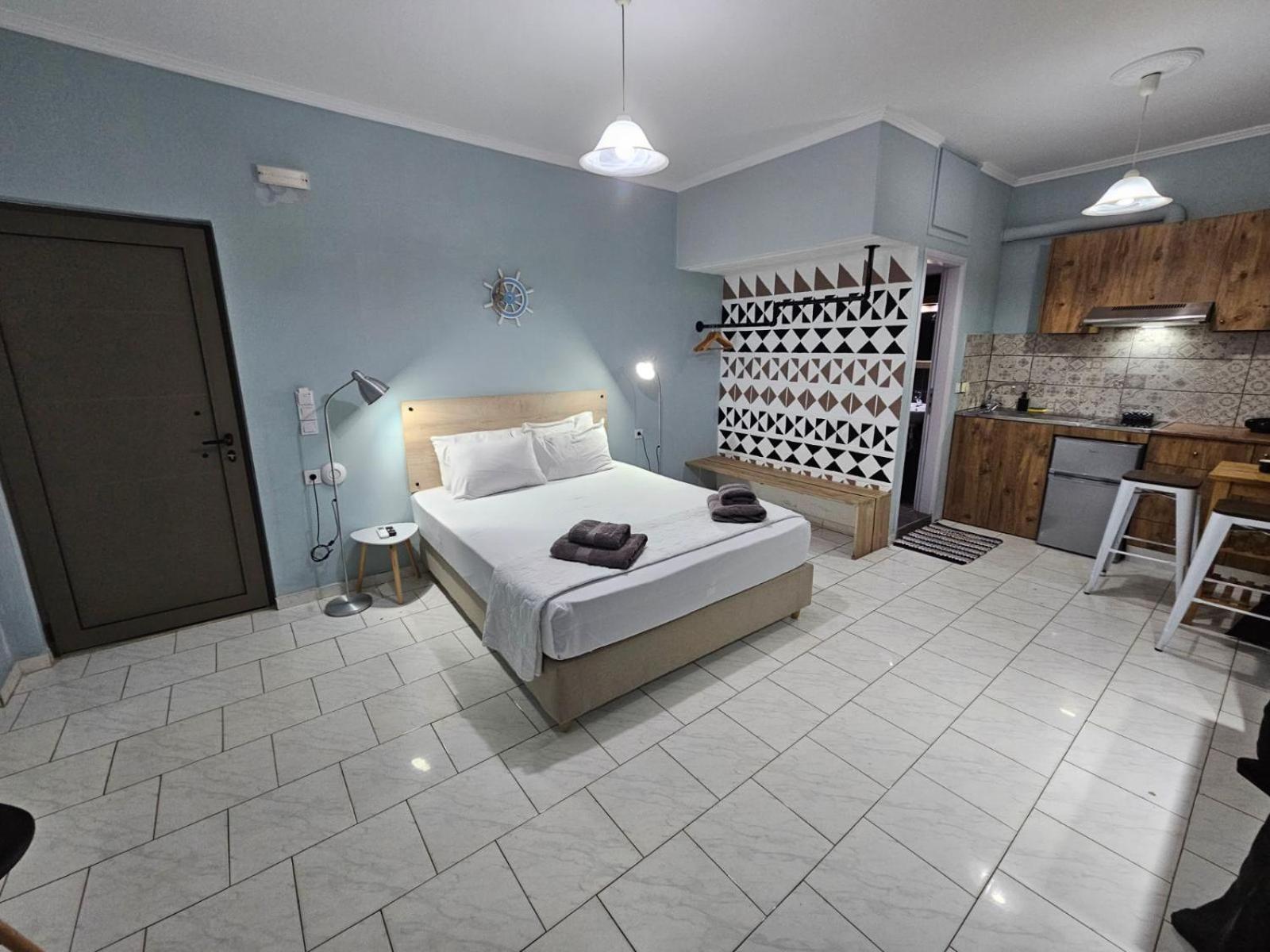 Katerina Apartments Kato Daratso Luaran gambar
